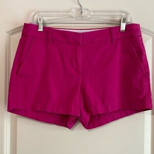 J. Crew hot pink shorts